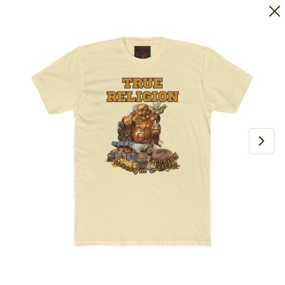 True Religion "successful living" fitted t-shirt. Various colors & styles - Picture 2 of 6